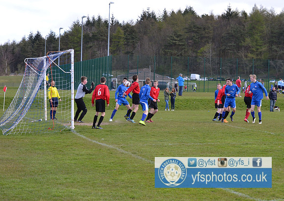 Cumbernauld Star 6 - 0 Rosebank Utd.  Cup Semi-Final 19-04-2015