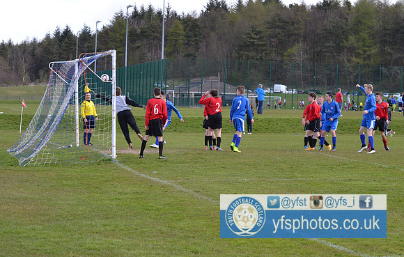 Cumbernauld Star 6 - 0 Rosebank Utd.  Cup Semi-Final 19-04-2015