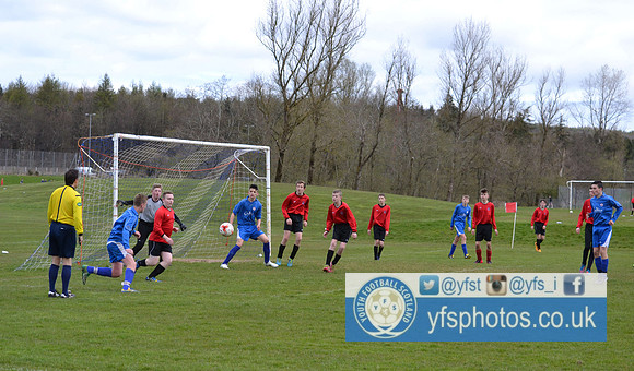 Cumbernauld Star 6 - 0 Rosebank Utd.  Cup Semi-Final 19-04-2015