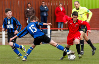 Longniddry Colts v Lauriston Thistle YFC under 13 Cup Final 11 M