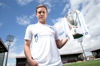James Craigen with the TWS SYFA Cup