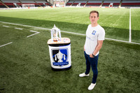 James Craigen with the TWS SYFA Cup