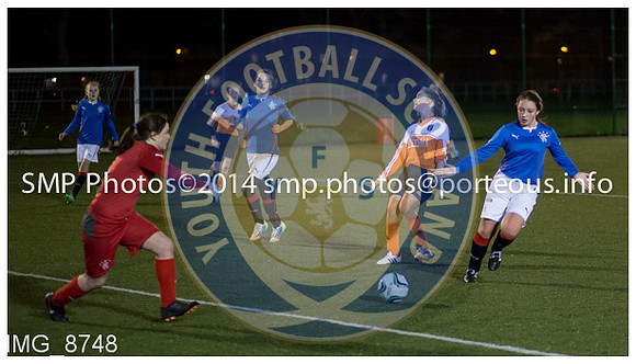 YFS Rangers Girls v Glasgow City Girls U15