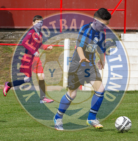 Longniddry Colts v Lauriston Thistle YFC under 13 Cup Final 11 M