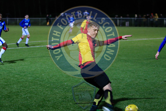 Rangers FC Vs Partick Thistle FC (U17s) Development Football