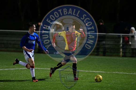 Rangers FC Vs Partick Thistle FC (U17s) Development Football