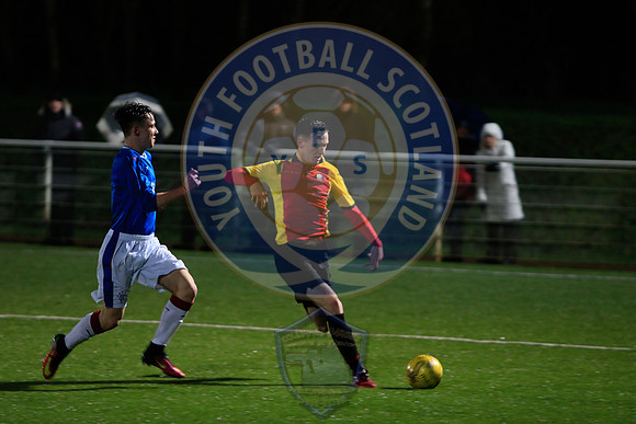 Rangers FC Vs Partick Thistle FC (U17s) Development Football