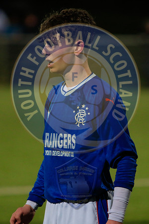 Rangers FC Vs Partick Thistle FC (U17s) Development Football