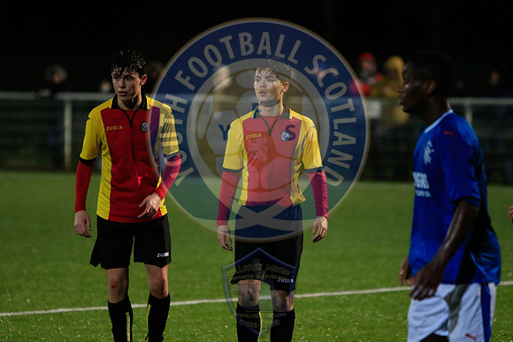 Rangers FC Vs Partick Thistle FC (U17s) Development Football