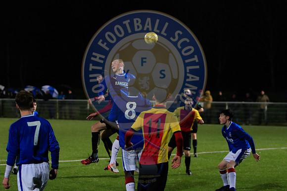 Rangers FC Vs Partick Thistle FC (U17s) Development Football