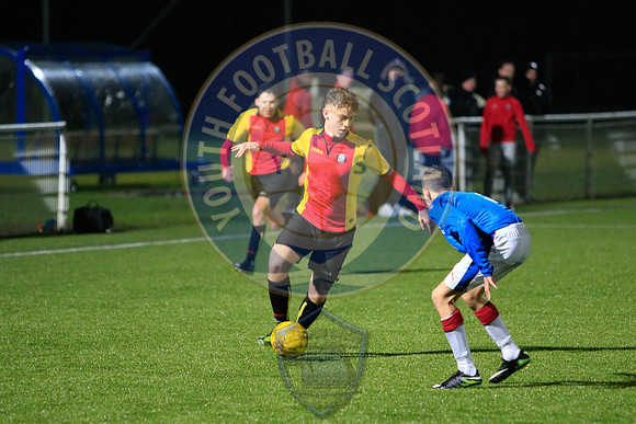 Rangers FC Vs Partick Thistle FC (U17s) Development Football