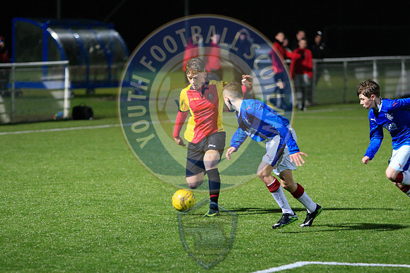 Rangers FC Vs Partick Thistle FC (U17s) Development Football
