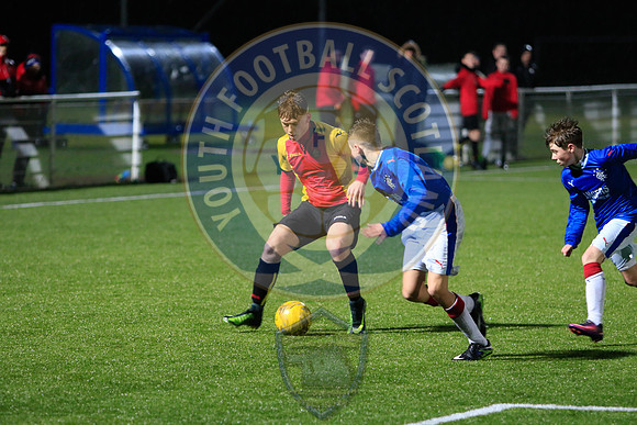 Rangers FC Vs Partick Thistle FC (U17s) Development Football