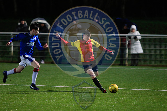Rangers FC Vs Partick Thistle FC (U17s) Development Football