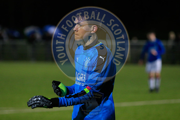 Rangers FC Vs Partick Thistle FC (U17s) Development Football