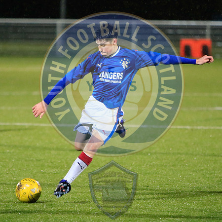 Rangers FC Vs Partick Thistle FC (U17s) Development Football