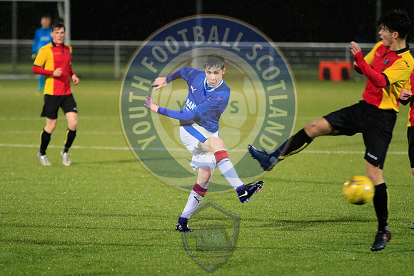 Rangers FC Vs Partick Thistle FC (U17s) Development Football