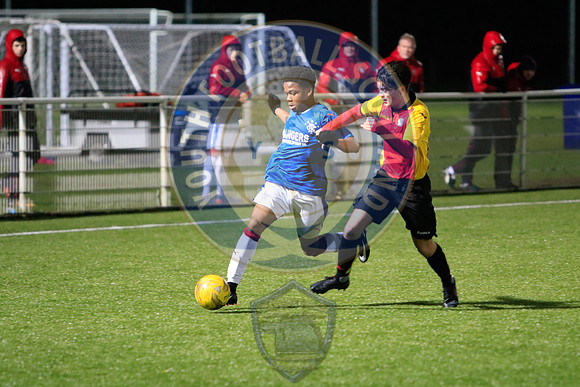Rangers FC Vs Partick Thistle FC (U17s) Development Football