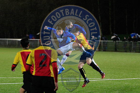 Rangers FC Vs Partick Thistle FC (U17s) Development Football