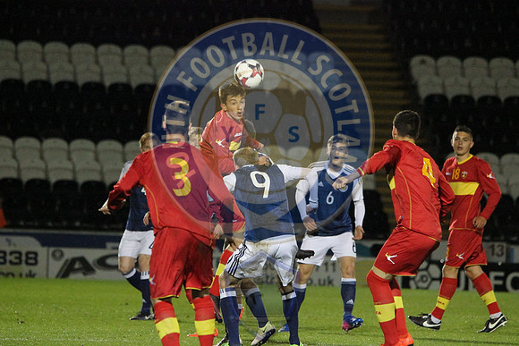 Scotland Vs Montenegro (U17s), Friday 17th March 2017, Paisley 2