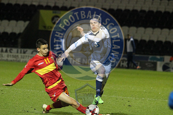 Scotland Vs Montenegro (U17s), Friday 17th March 2017, Paisley 2