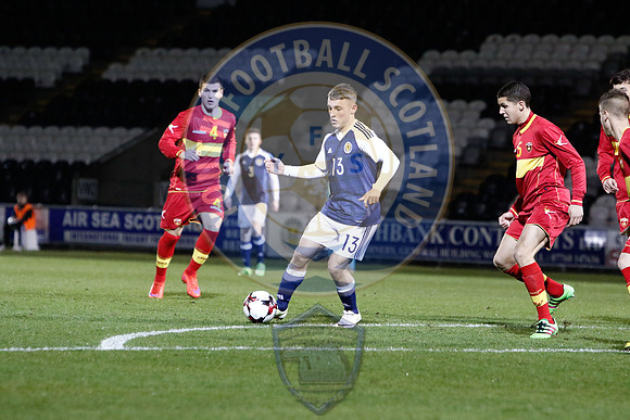 Scotland Vs Montenegro (U17s), Friday 17th March 2017, Paisley 2
