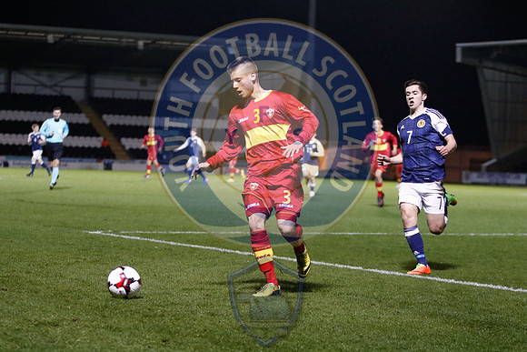 Scotland Vs Montenegro (U17s), Friday 17th March 2017, Paisley 2