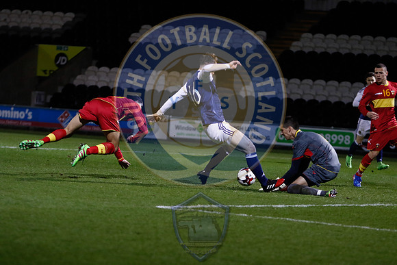 Scotland Vs Montenegro (U17s), Friday 17th March 2017, Paisley 2