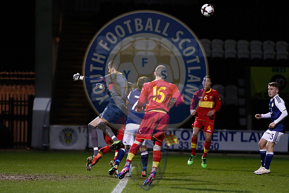 Scotland Vs Montenegro (U17s), Friday 17th March 2017, Paisley 2