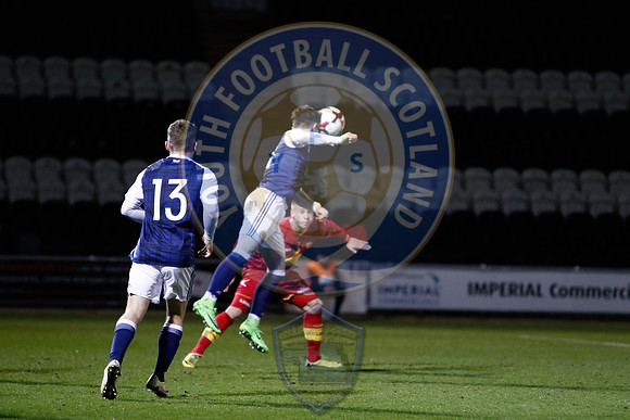 Scotland Vs Montenegro (U17s), Friday 17th March 2017, Paisley 2