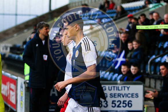 Scotland Vs Serbia (U17s), Friday 17th March 2017, Paisley 2021