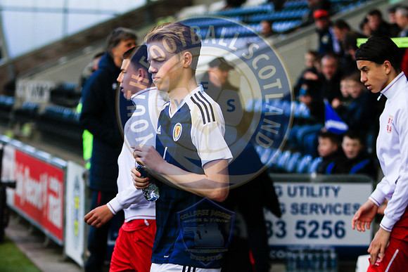 Scotland Vs Serbia (U17s), Friday 17th March 2017, Paisley 2021
