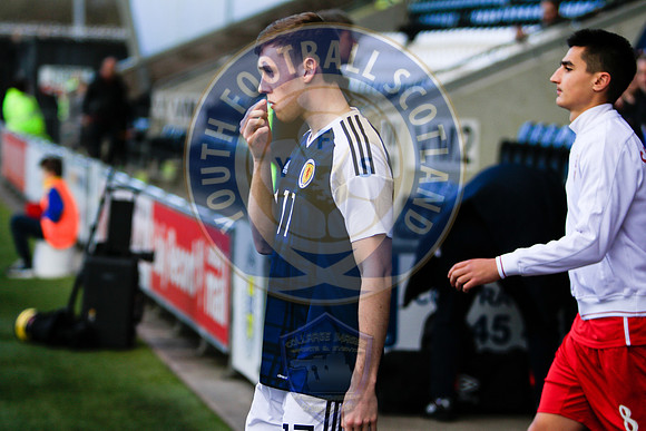 Scotland Vs Serbia (U17s), Friday 17th March 2017, Paisley 2021