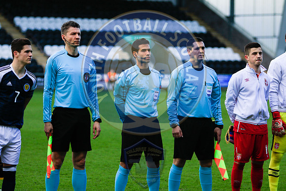 Scotland Vs Serbia (U17s), Friday 17th March 2017, Paisley 2021