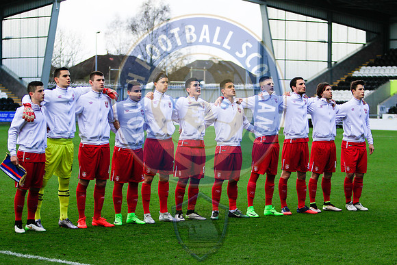 Scotland Vs Serbia (U17s), Friday 17th March 2017, Paisley 2021