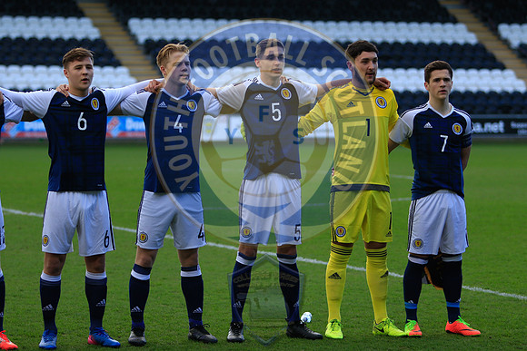 Scotland Vs Serbia (U17s), Friday 17th March 2017, Paisley 2021