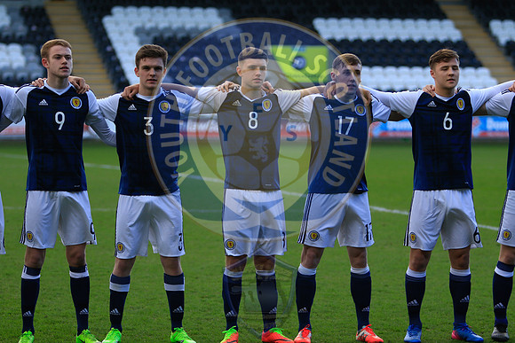 Scotland Vs Serbia (U17s), Friday 17th March 2017, Paisley 2021