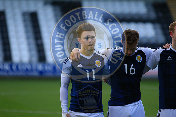 Scotland Vs Serbia (U17s), Friday 17th March 2017, Paisley 2021