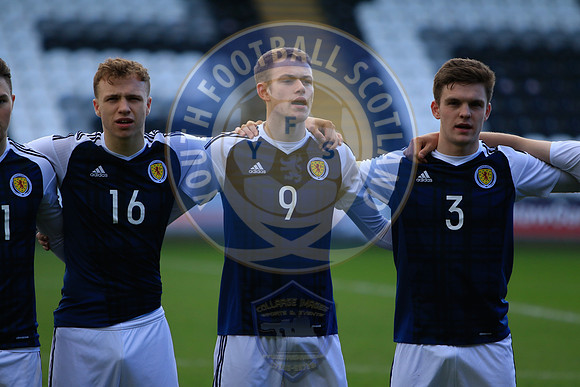 Scotland Vs Serbia (U17s), Friday 17th March 2017, Paisley 2021