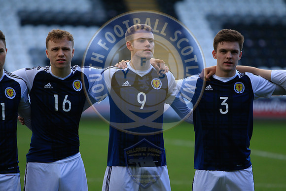 Scotland Vs Serbia (U17s), Friday 17th March 2017, Paisley 2021