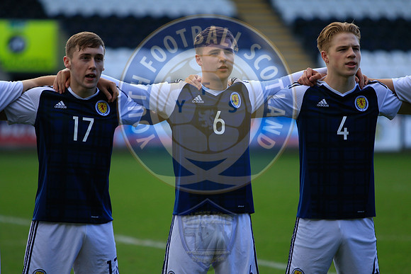 Scotland Vs Serbia (U17s), Friday 17th March 2017, Paisley 2021