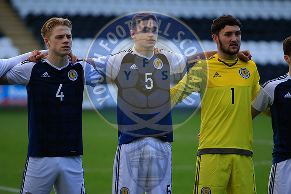 Scotland Vs Serbia (U17s), Friday 17th March 2017, Paisley 2021