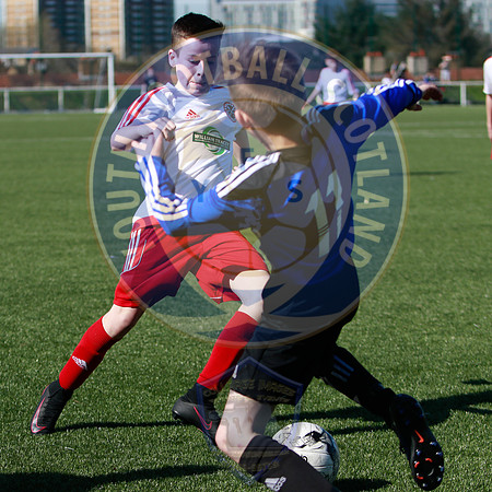 Scottish Youth Cup U13 Semi Final, St Peters Vs Larkhall Thistle