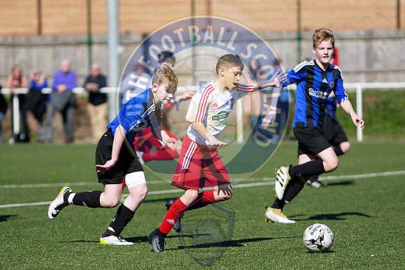 Scottish Youth Cup U13 Semi Final, St Peters Vs Larkhall Thistle