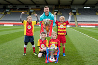 SPFL Trusted Trophy Tour, Firhill Stadium, Glasgow. Friday 8th April
