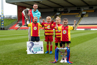 SPFL Trusted Trophy Tour, Firhill Stadium, Glasgow. Friday 8th April