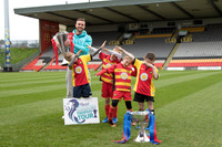SPFL Trusted Trophy Tour, Firhill Stadium, Glasgow. Friday 8th April