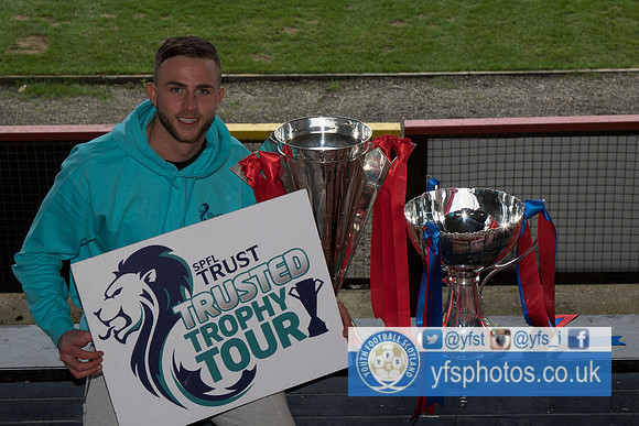SPFL Trusted Trophy Tour, Firhill Stadium, Glasgow. Friday 8th April
