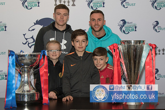 SPFL Trusted Trophy Tour, Firhill Stadium, Glasgow. Friday 8th April