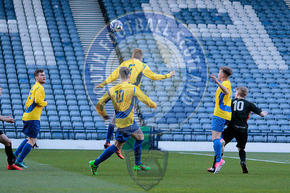 Scottish Schools FA Seniors Cup Final Eastwood HS Vs Braidhurst